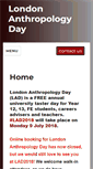 Mobile Screenshot of londonanthropologyday.co.uk
