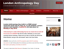 Tablet Screenshot of londonanthropologyday.co.uk